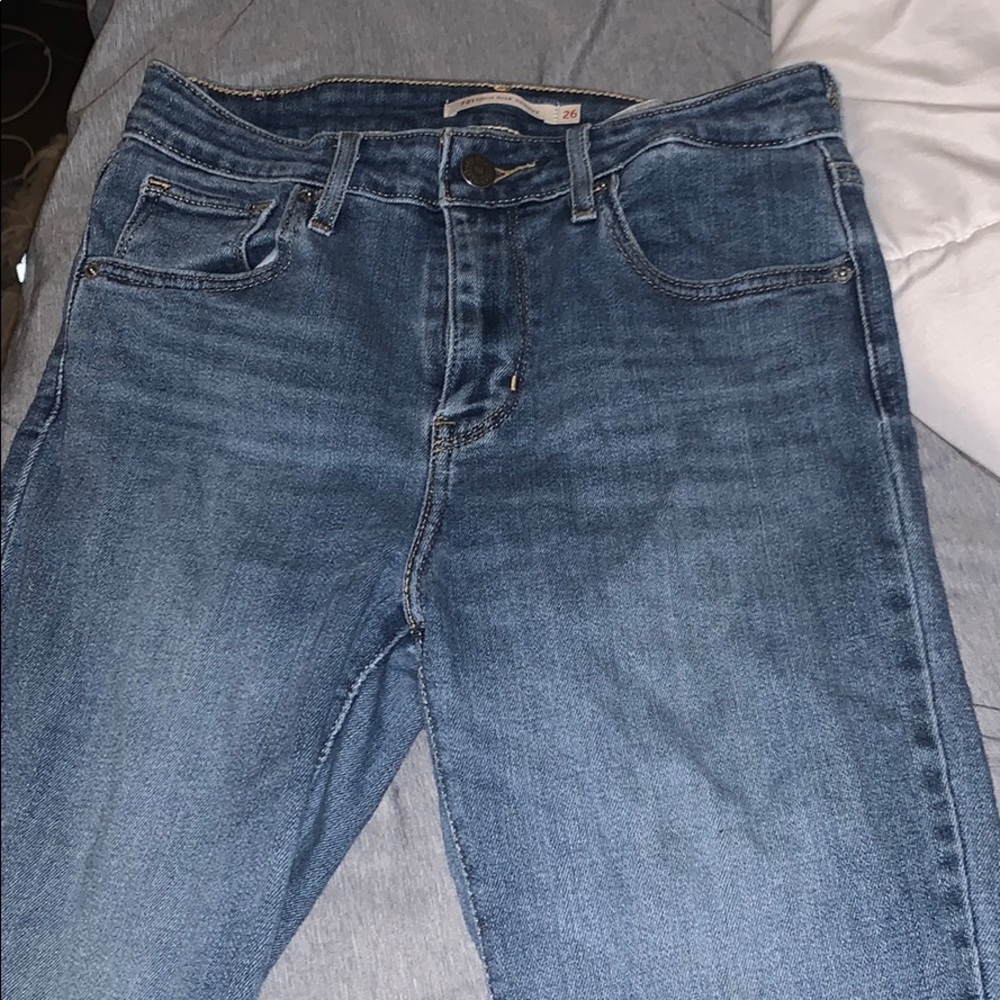 Levi’s high rise skinny